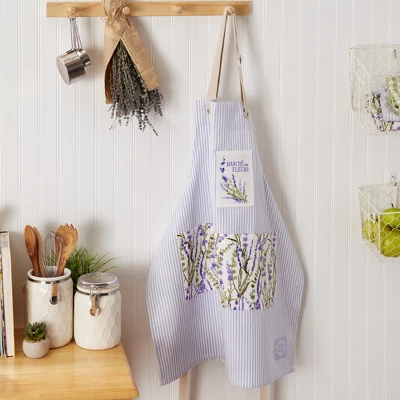 Design Imports Provence Lavender Pantry Apron 2 Design Imports Provence Lavender Pantry Apron - Image 2