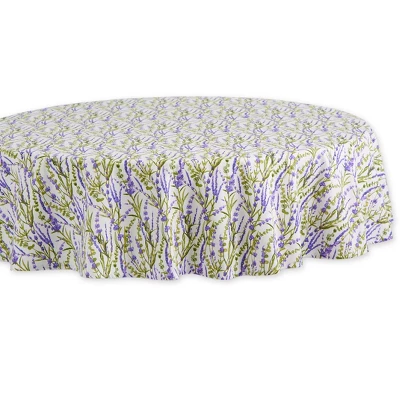 Design Imports Lavender Fields Printed Tablecloth 70 Round 8 Design Imports Lavender Fields Printed Tablecloth 70 Round - Image 8