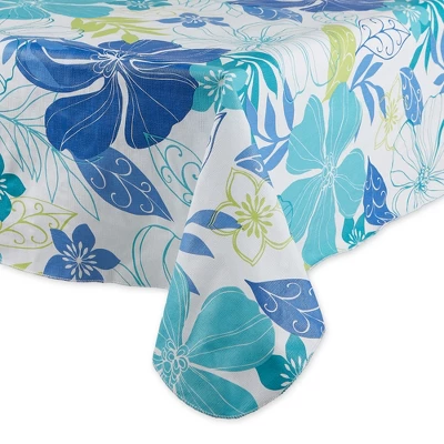 Design Imports Tropical Bahama Vinyl Tablecloth 60X84 2 Design Imports Tropical Bahama Vinyl Tablecloth 60X84 - Image 2