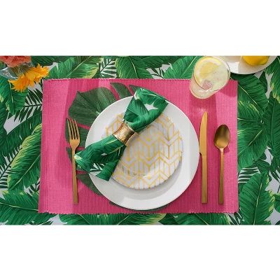 Design Imports Banana Leaf Outdoor Tablecloth 60X84 5 Design Imports Banana Leaf Outdoor Tablecloth 60X84 - Image 5