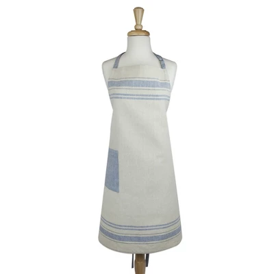 Design Imports Nautical Blue French Stripe Chef Apron 2 Design Imports Nautical Blue French Stripe Chef Apron - Image 2
