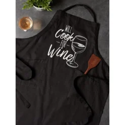 Design Imports Printed Chef Apron Cook For Wine -Design Imports GUEST 06877e6b fc0b 4102 b8d8 477364ab62a4
