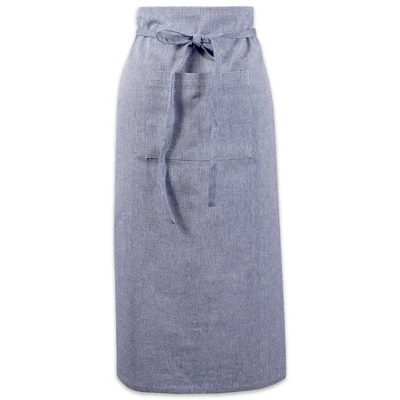 Design Imports Bistro Chambray Apron Blue 6 Design Imports Bistro Chambray Apron Blue - Image 6