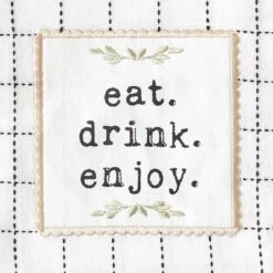 Design Imports Farm To Table Embellished Dishtowel Set/4 -Design Imports GUEST 076df15f 5356 4329 b0f2 b854a0eb55ac