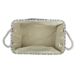 Design Imports Polyester Bin Ikat Mineral Rectangle Medium 16X10X12 -Design Imports GUEST 07d08abc dcee 465f 8235 d0b2d0ce4f4e