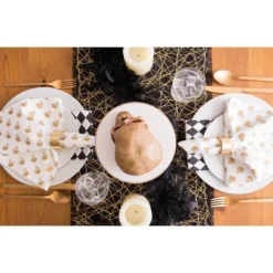 DII Napkin Ring Set, 6 Piece, Gold -Design Imports GUEST 089666ea fb81 4b55 b2c0 92c6626f41ee