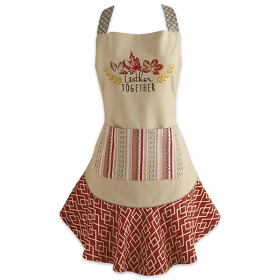 Design Imports Gather Together Ruffle Apron 6 Design Imports Gather Together Ruffle Apron - Image 6