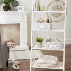 Design Imports Nonwoven Polyester Bin Starburst Gray Square Medium 11X11X5.5 Set/2 11 Design Imports Nonwoven Polyester Bin Starburst Gray Square Medium 11X11X5.5 Set/2 -Design Imports GUEST 09aca1a4 57dc 4588 8ad7 e176c320321d