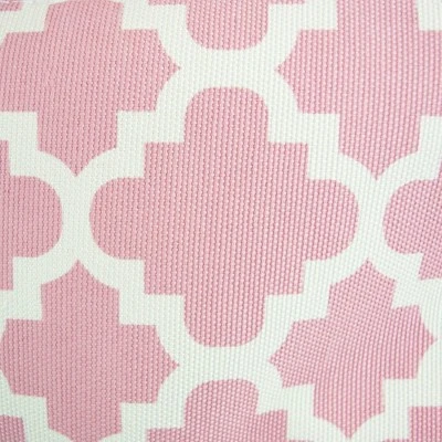 17.5" X 12" X 15" Large Polyester Rectangle Lattice Storage Bin Rose - Design Imports 4 17.5" X 12" X 15" Large Polyester Rectangle Lattice Storage Bin Rose - Design Imports - Image 4