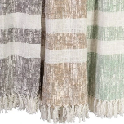 50"x60" Slub Striped Faux Shearling Throw Blanket - Design Imports 4 50"x60" Slub Striped Faux Shearling Throw Blanket - Design Imports - Image 4