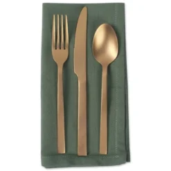 Design Imports Solid Cotton Napkin Set 6 Piece, Sage, 20X20" -Design Imports GUEST 0d5ee621 75a0 452c 9fbb 03a41dcbdba5