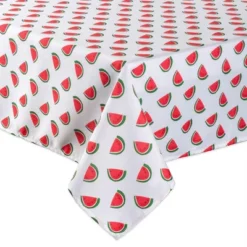 Design Imports Watermelon Print Outdoor Tablecloth With Zipper 60X84 -Design Imports GUEST 0e445fef d1a6 4f3e a6bd dcca004ea219