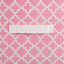 Set Of 4 11" X 11" X 11" Nonwoven Polyester Sorbet Square Lattice Storage Cube Pink - Design Imports -Design Imports GUEST 0ea648cd 4e38 4621 9c09 bda794d6d12c