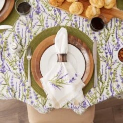 Design Imports Lavender Fields Printed Tablecloth 70 Round 10 Design Imports Lavender Fields Printed Tablecloth 70 Round -Design Imports GUEST 0eb25dfd 08c3 4458 99a4 b61d9721e357