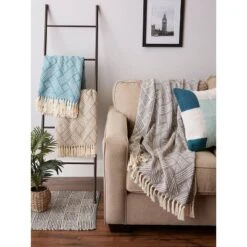 50"x60" Basketweave Throw Blanket - Design Imports 14 50"x60" Basketweave Throw Blanket - Design Imports -Design Imports GUEST 13216266 fd25 4626 b4f9 e6b9a116dae4