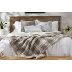 50"x60" Farmhouse Plaid Plush Throw Blanket - Design Imports 26 50"x60" Farmhouse Plaid Plush Throw Blanket - Design Imports -Design Imports GUEST 14cbc080 1f70 4eee 8d6c 53676fdab9a4