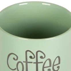 Design Imports Jadeite Coffee/Sugar/Tea Ceramic Canister Set/3 -Design Imports GUEST 1616d73a 8598 455f aaae 8b7e4903f0dd