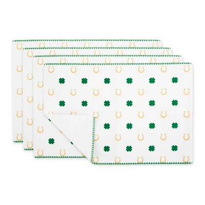Design Imports Clover Horseshoe Printed Placemat Set/4 9 Design Imports Clover Horseshoe Printed Placemat Set/4 - Image 9