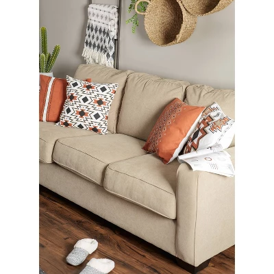 4pk 18"x18" Aztec Printed Square Throw Pillow Covers Clay - Design Imports 10 4pk 18"x18" Aztec Printed Square Throw Pillow Covers Clay - Design Imports - Image 10