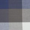 Design Imports Tri Color Check Tablecloth, French Blue, 70" Round