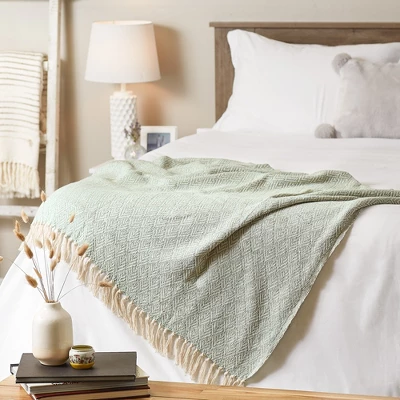 Design Imports Jadeite Diamond Throw 3 Design Imports Jadeite Diamond Throw - Image 3