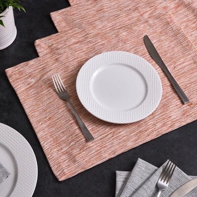 Design Imports Space Dyed Placemat Set/4, Sedona Sunset 3 Design Imports Space Dyed Placemat Set/4, Sedona Sunset - Image 3