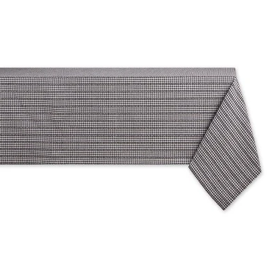 Design Imports Farmhouse Gingham Tablecloth, Black, 60X84" 6 Design Imports Farmhouse Gingham Tablecloth, Black, 60X84" - Image 6