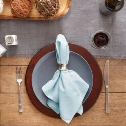 Design Imports Robin'S Egg Blue Solid Napkin Set/6 -Design Imports GUEST 1d4702ab 8be3 4d12 8d73 78b5faded81d