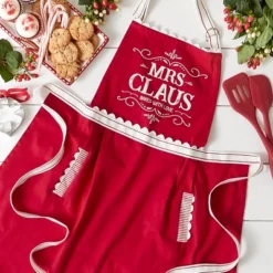 Design Imports Mrs Claus Baking Apron -Design Imports GUEST 1e7007c9 748a 41d6 a69c 658045c3963d