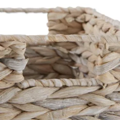 Design Imports Set Of 5 White Wash Hyacinth Baskets -Design Imports GUEST 1f9bb5ae 9531 45d8 8d05 9ce010441afb