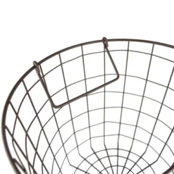 12"x 12"x 10" Small Round Metal Basket Bronze - Design Imports -Design Imports GUEST 202056df 67f7 426a 953d 3ef48ddb8bd7