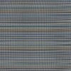 DII PVC Micro Stripe Placemat Set 6 Piece, Ocean Blue Stripe, 13x17.25"