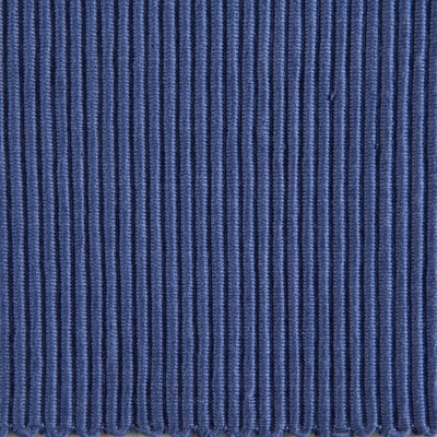 DII Ribbed Solid Placemat Set 6 Piece, French Blue, 13x19" 3 DII Ribbed Solid Placemat Set 6 Piece, French Blue, 13x19" - Image 3