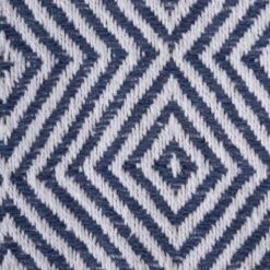 50"x60" Diamond Geometric Throw Blanket French Blue - Design Imports -Design Imports GUEST 23b95495 9cbc 4ab4 a297 357b042fdbed