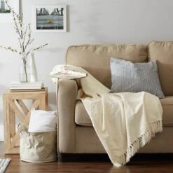 50"x60" Soft Chenille Throw Blanket - Design Imports -Design Imports GUEST 24f26259 d2b4 4adc 92e5 950bd66a26ce