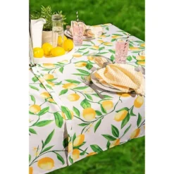 Design Imports Lemon Bliss Print Outdoor Tablecloth With Zipper 60X84 14 Design Imports Lemon Bliss Print Outdoor Tablecloth With Zipper 60X84 -Design Imports GUEST 25a36c7e 81a0 46e0 92ff b919377c9e16 1