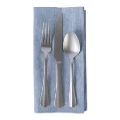 Design Imports Chambray Napkin Set 6 Piece, Blue, 20X20" -Design Imports GUEST 268a8d6e 2a16 4764 8b15 2b83b8616ce2