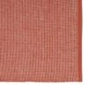 DII Ribbed Two-Tone Placemat Set 6 Piece, Vintage Red, 13x19"
