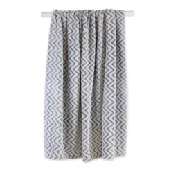 50"x60" Chevron Plush Throw Blanket - Design Imports