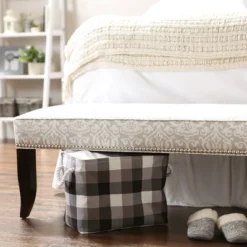 Design Imports Polyester Bin Tri Color Black Rectangle Medium 16X10X12 -Design Imports GUEST 293e78c5 aec9 4e9e 8a64 17f7529d0c20