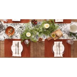 CINNAMON RIBBED PLACEMAT SET/6 7 CINNAMON RIBBED PLACEMAT SET/6 -Design Imports GUEST 29e1c160 9774 497f 9037 c9004e7b9d6f