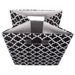 Polyester Cube Lattice Black Square 13x13x13 -Design Imports GUEST 2a811506 c36d 41d5 8a28 cc0d92772230