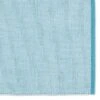 DII Ribbed Recycled Cotton/Poly Placemat Set 6 Piece, Storm Blue, 13x19"