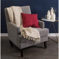 50"x60" Variegated Throw Blanket Brown - Design Imports -Design Imports GUEST 2e1ec581 4591 436d 9306 3815c129c1b3