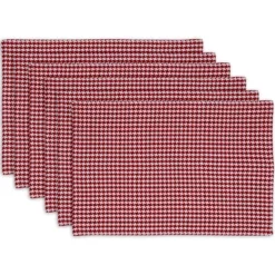 Design Imports Tango Red Houndstooth Placemat Set/6 9 Design Imports Tango Red Houndstooth Placemat Set/6 -Design Imports GUEST 30c6e65a b3eb 403b 9b4b 7cdadf4a1374