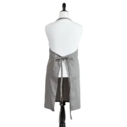 Design Imports Chef Solid X-Large Apron Gray -Design Imports GUEST 32863ef7 912c 4765 8efd 7c9a268e10e9