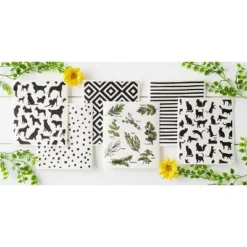 Design Imports Swedish Dishcloth Set/3, Reusable & Absorbent, Cats -Design Imports GUEST 32a2aab4 9b39 4c94 a9d8 4fb8e8353c14