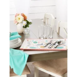 Design Imports Easter Folk Garden Embellished Placemat Set/6 -Design Imports GUEST 32ed21d8 16bd 4173 a3be 38f589c46bd0