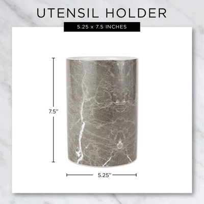 Design Imports Artichoke Green Stir It Up Ceramic Utensil Holder 8 Design Imports Artichoke Green Stir It Up Ceramic Utensil Holder - Image 8