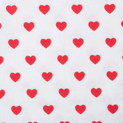 Design Imports Lil Hearts Ribbed Placemats Set/6 4 Design Imports Lil Hearts Ribbed Placemats Set/6 - Image 4